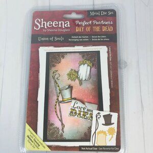 Sheena Douglass Perfect Partners Metal Die Set Day of The Dead Union of Souls